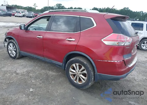 2016 Nissan Rogue Sv z USA, uszkodzony, nr VIN KNMAT2MT0GP647057